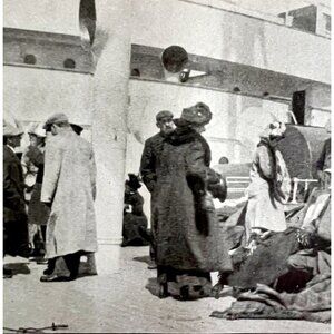 Titanic Rescued Passengers 1912 White Star Line Nautical Disaster DWZ4E